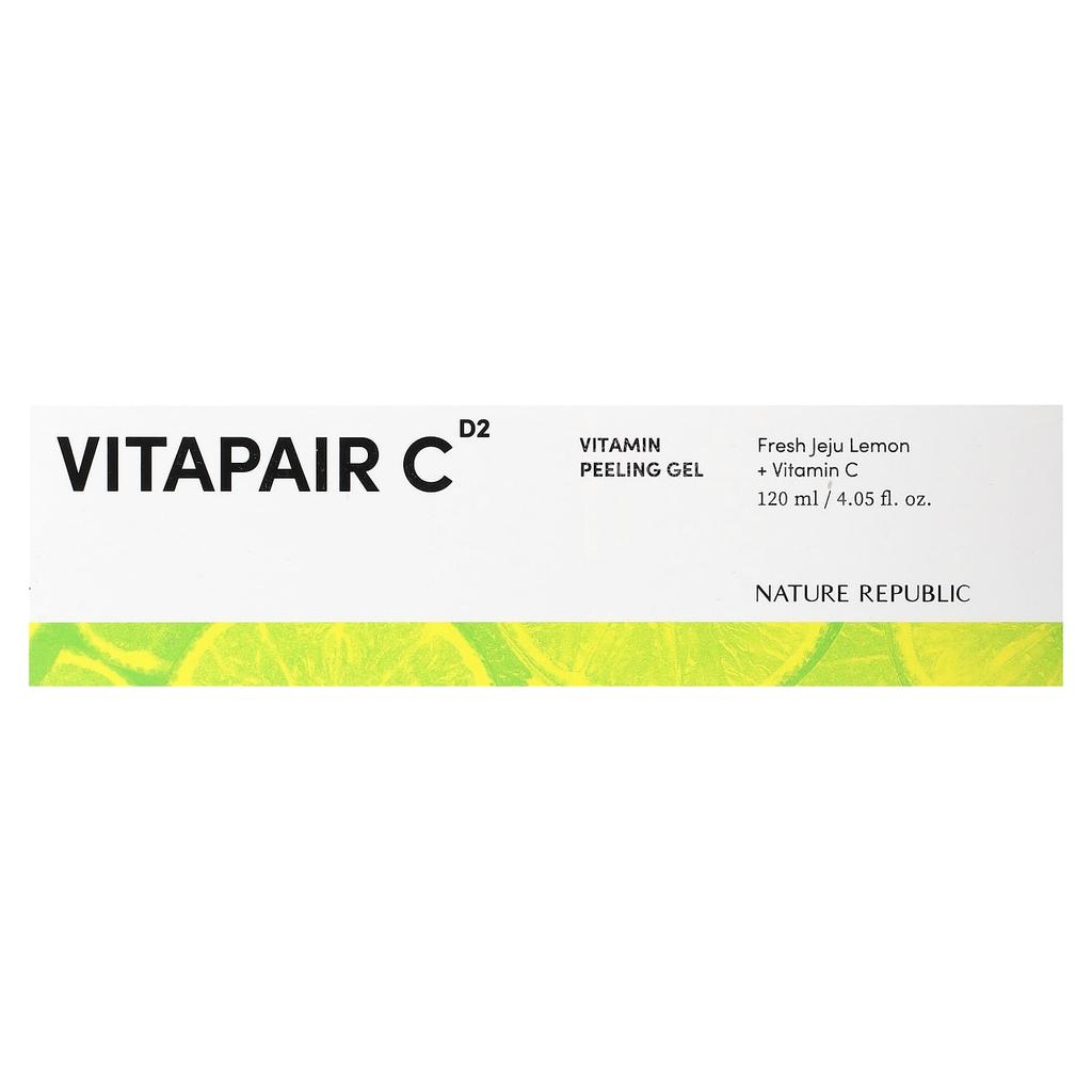 Nature Republic Vitaair C D2, Vitamin Peeling Gel, 4.05 Fl Oz (120 Ml)