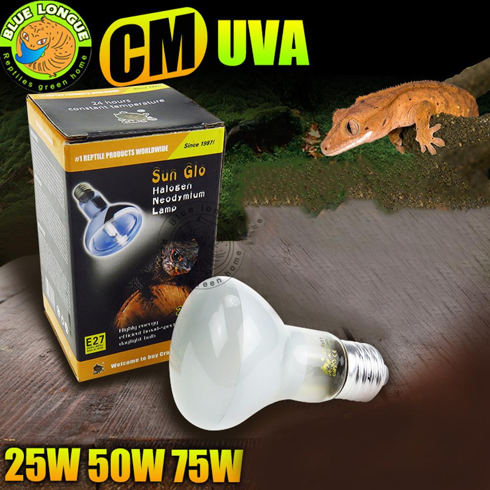 1PC 25W/50W/75W Uva Daylight Heater Lamp for Tortoises Lizard Reptiles