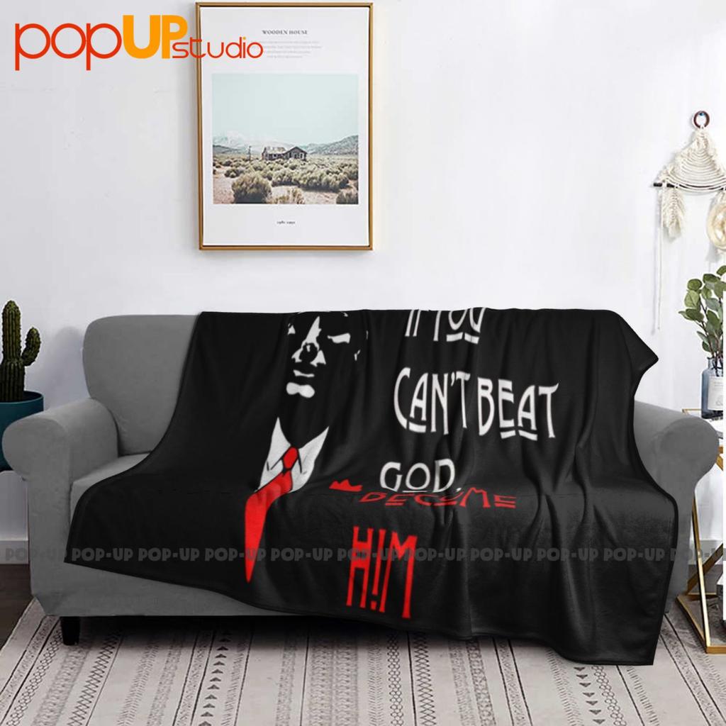 If You Cant Beat God Ultra-Soft Blanket Quilt Winter Sofa Cover Bed Covers