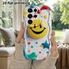 Phone Case: 2D Flat Samsung Galaxy A34 A35 M05 M06 S20 S22 S21 FE Plus 5G Protective Case, Couple Style, Yellow Smiley, Christmas and Halloween Gift