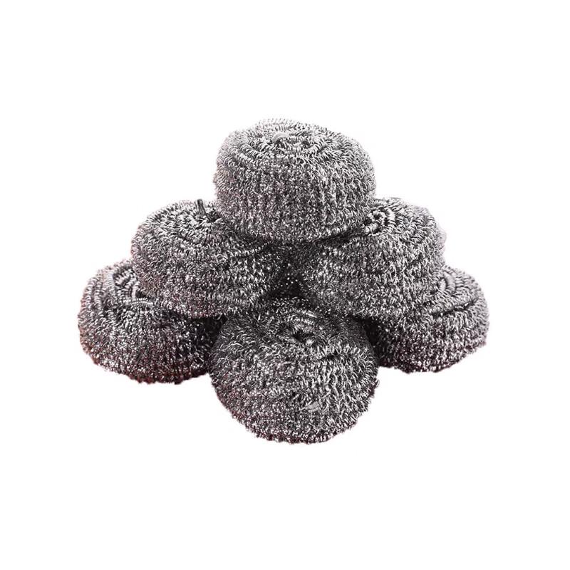 Yixiu Large Steel Wool Scourer Balls, 100-Pack