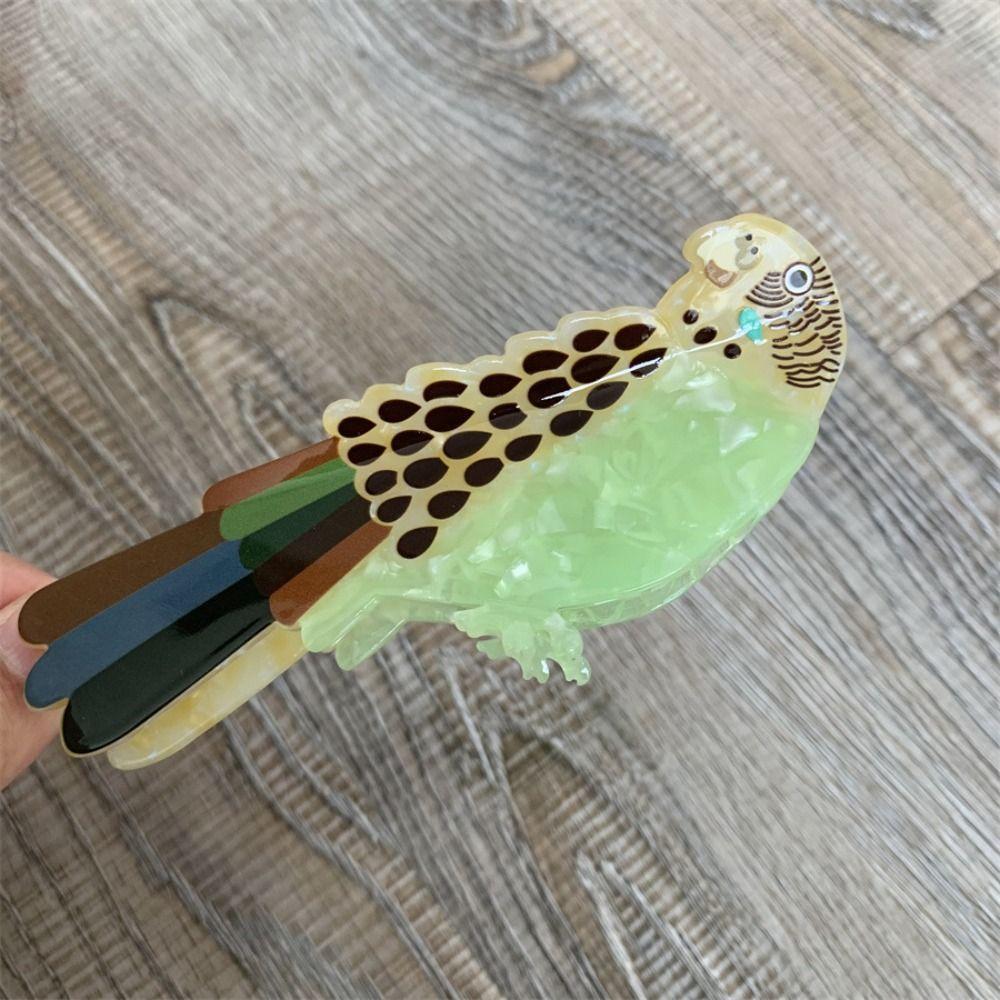 Cute Bird Hair Clip Hummingbird Cartoon Animal Shark Clip Sweet Acetic Acid Hair Claw  Female