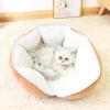 Pet Stylish Vshaped Nest Cats Breathable Cozy Plush Nonskid Base Pet Supplies