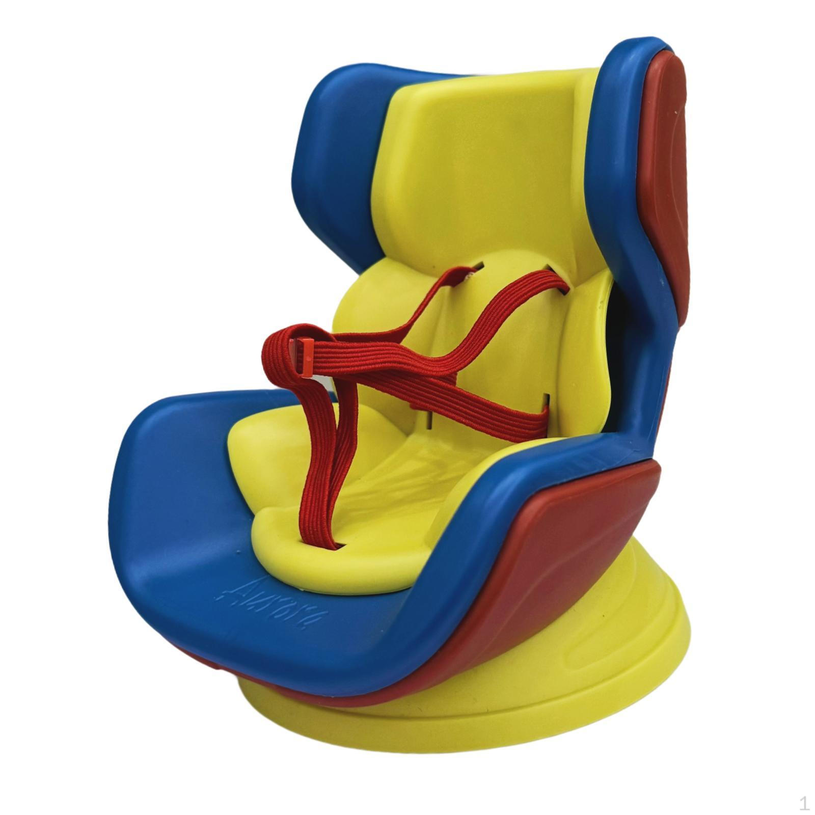 

17 см кукла автокресло автомобильное украшение интерьера DIY ролевые игры модель украшения Yellow Blue