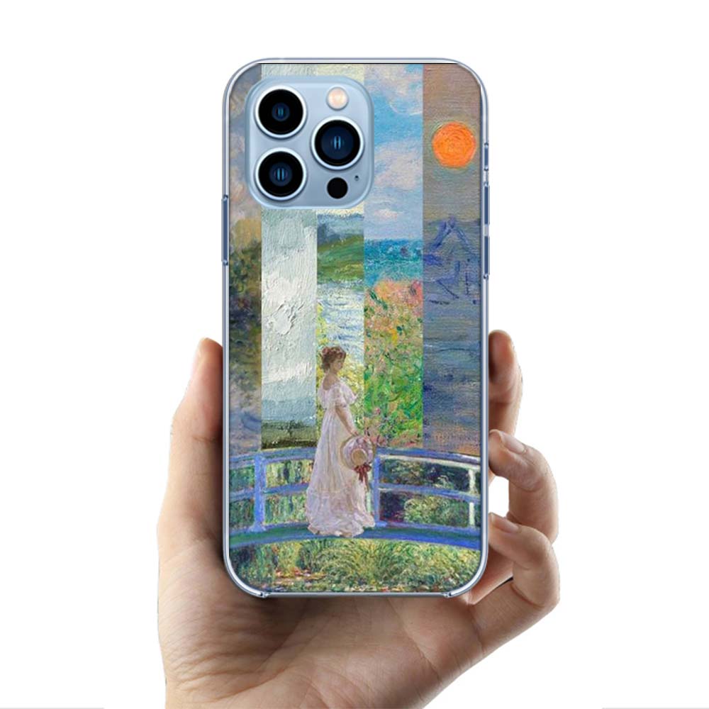 Claude Monet Art Cases Phone Case For Iphone 17E 16E 17 Air 16 Pro Max 15 Pro 14 Plus 11 13 12 Mini Cover Cases Compatible with