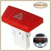 6490.NG Warning Hazard Light Emergency Button Switch for Citroen C1 Peugeot 107 Toyota Aygo Warning Emergency Lamp Switch