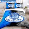 Set Biancheria da Letto Morbido Stampato Design FC Porto 3 Pezzi, Include 1 Federa Copripiumino e 2 Federe Federe Perfetto per Camera da Letto, Dormitorio, Regalo per Fan