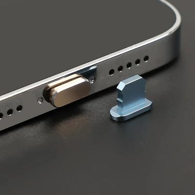 Metall Staubschutzstecker für iPhone 13 12 11 8 7 Schutz Ladeanschluss für iOS Staubdichte Abdeckung Kappe für Apple iPad Lightning-Anschluss