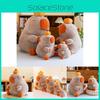 Cartoon Capybara Persimmon Plush Doll Childrens Birthday Gift Home Decoration