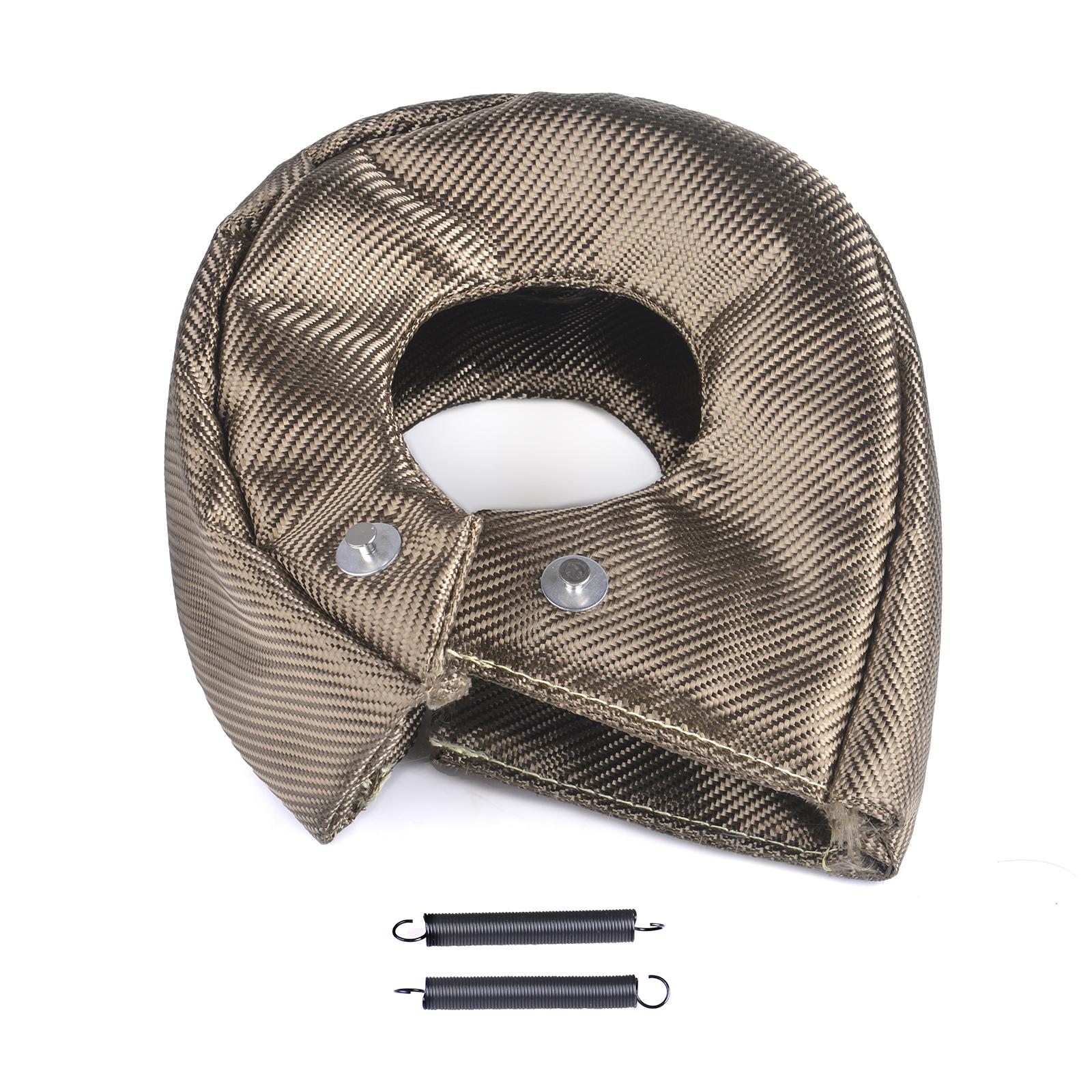Turbo heat shield TITANIUM T2/T3/T4/T6 turbo blanket for Any T2/T3/T4/T6 TurboCharger barrier 1,800 degree T2