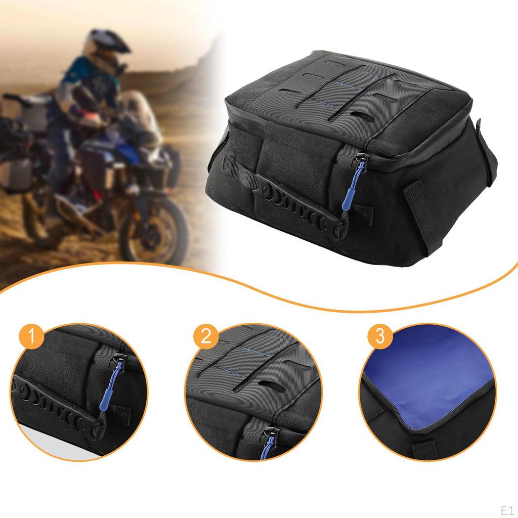 Motorcycle Tail Bag Luggage Travel Trunk for R1300GS Portable Detachable Oxford Cloth External