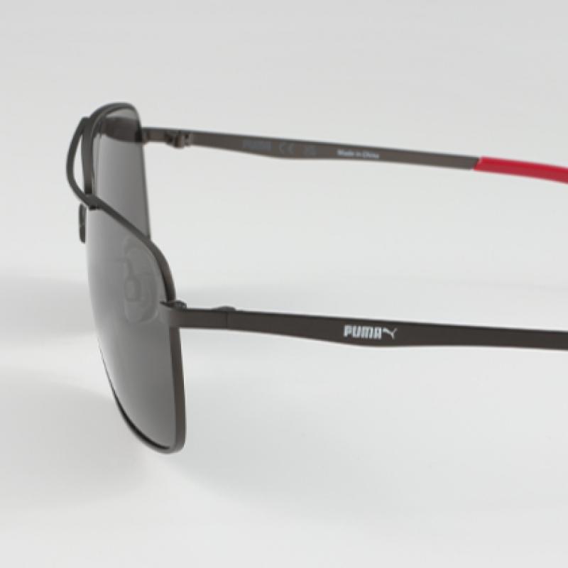 Puma Galleria Puma Sonnenbrille Pe0004s 010 Boeing Metal Herren Damen