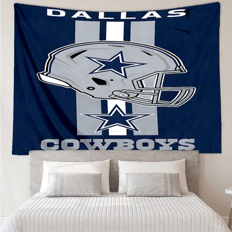 Cowboys Team Logo Tapestry Hanging for Bedroom,Livingroom, Playroom,Decor Art Room Wall Tapestry Holiday and Birthday Gifts