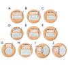 Food Grade Acrylic Eid Mubarak Fondant Cookie Stamp Heat Resistant Baking Mold for Dessert Practical Home Baking Tool