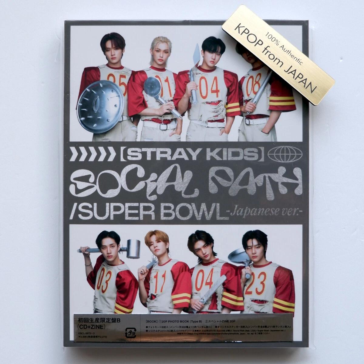 

Stray Kids Social Path ЯПОНІЯ A B СТАНДАРТНИЙ СОЛО вер. CD ЗАПЕЧАТАНИЙ B ver.
