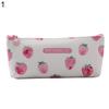 Härlig Strawberry Faux Läder Pennfodral Väska Girls Brevpapper Skolmaterial
