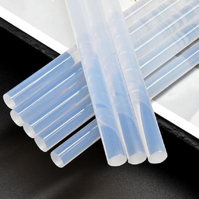 Horké tavné tyčinky odolné vysokým teplotám Mini velikost 7/11 mm Průhledné lepicí tyčinky Multifunkční Vysoká viskozita