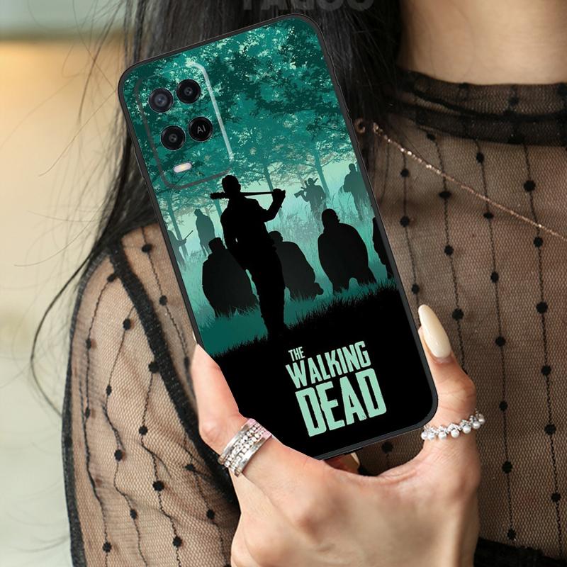 Negan The Walking Dead Case For Oppo A74 A94 A54 A80 A60 A40 A18 A38 A58 A78 A98 A96 A76 A16 A15 A17 A57 A77 A5 Pro
