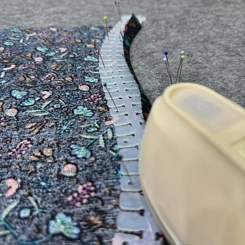 1 Stück Silikon Randroller, Silikon Saumformer Nähwerkzeug für Wollstrick Häkeln Nähzubehör