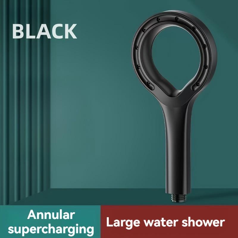 

Креативная душевая головка Hollow Spray Handheld Single Mode ABS Big Panel High Pressure Head Nozzle Bathroom Accessories