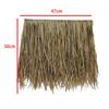 Straw Roof Thatch Fake Easy to Use Decorative Equipment Artificial Palm Thatch Roll for Garden Patio Fence Umbrella Cover Bar