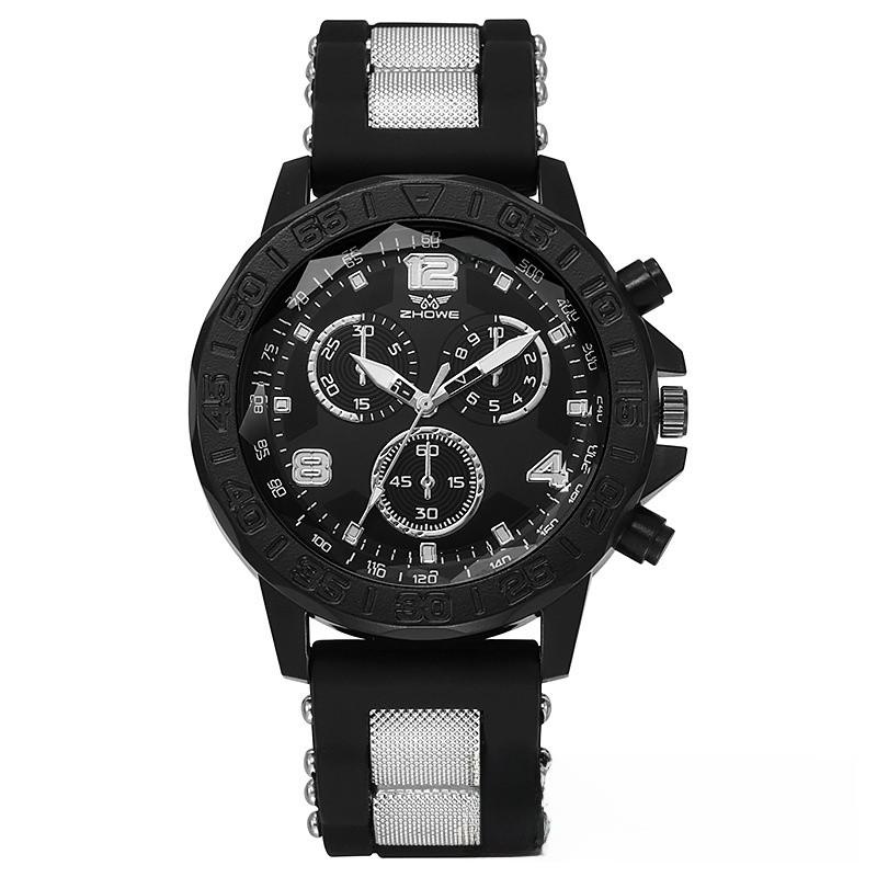 

Casual Mens Quartz Watch With Alloy Case For Daily Wear серебряный