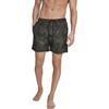 Men's Swim Shorts - Urban Classics - PATTERN Hawaii - Elastic Waistband - 100% Polyester - Colorful Prints