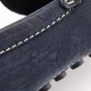 Louis Vuitton Monte Carlo Moccasin Driving Shoes Navy Blue Suede Mens Used