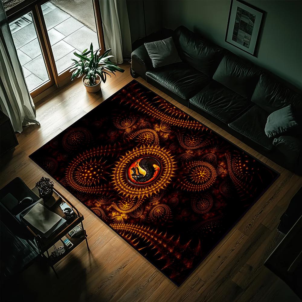 

Гра М-Mortal K-Kombat маленький килим Приліжковий Кухня Ванна Вітальня Дім Будинок Спальня Килимок для підлоги Доріжка Великий Килим Килим Декорація SJR40x60CM