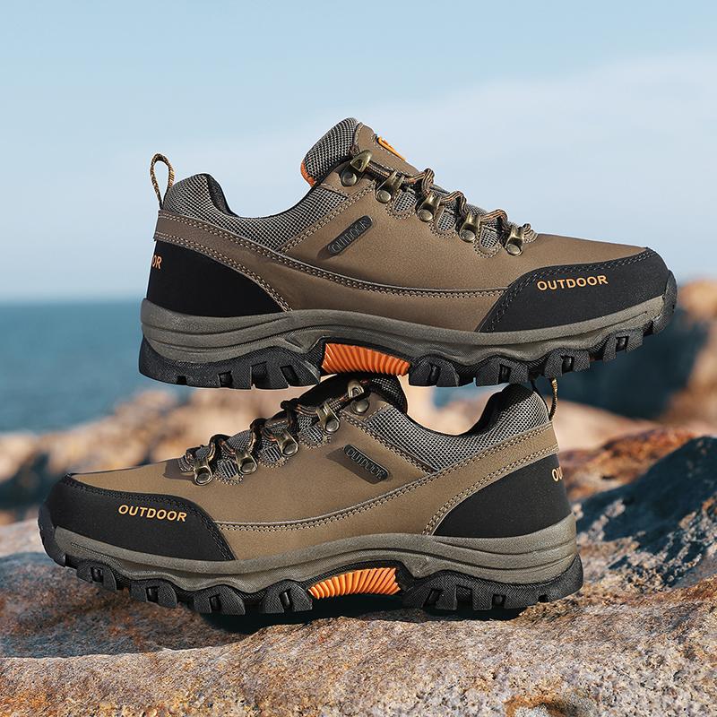 Fashion Non Slip Outdoor Casual Shoes Man New Handmade Leisure Walk Sneakers Luxury Brand Classic Flats Leather Men's Casual Trainers