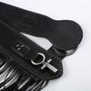 Zinc Zinc Alloy Rivets Belt Vintage Punk Belt Exaggerated Tassels Waistband  Streetwear