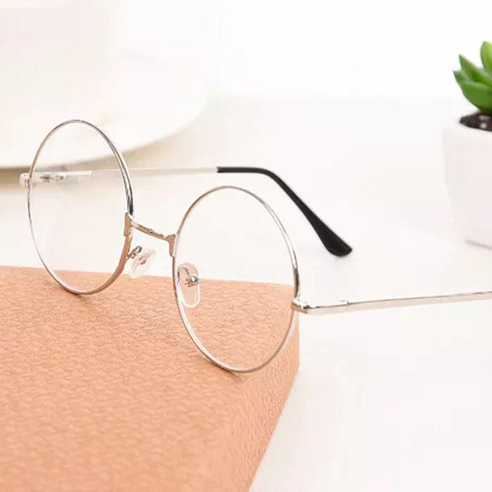 Travel Hyperopia Eyewear Round Frame Reading Glasses Computer Eyeglasses Presbyopia Eyeglasses
