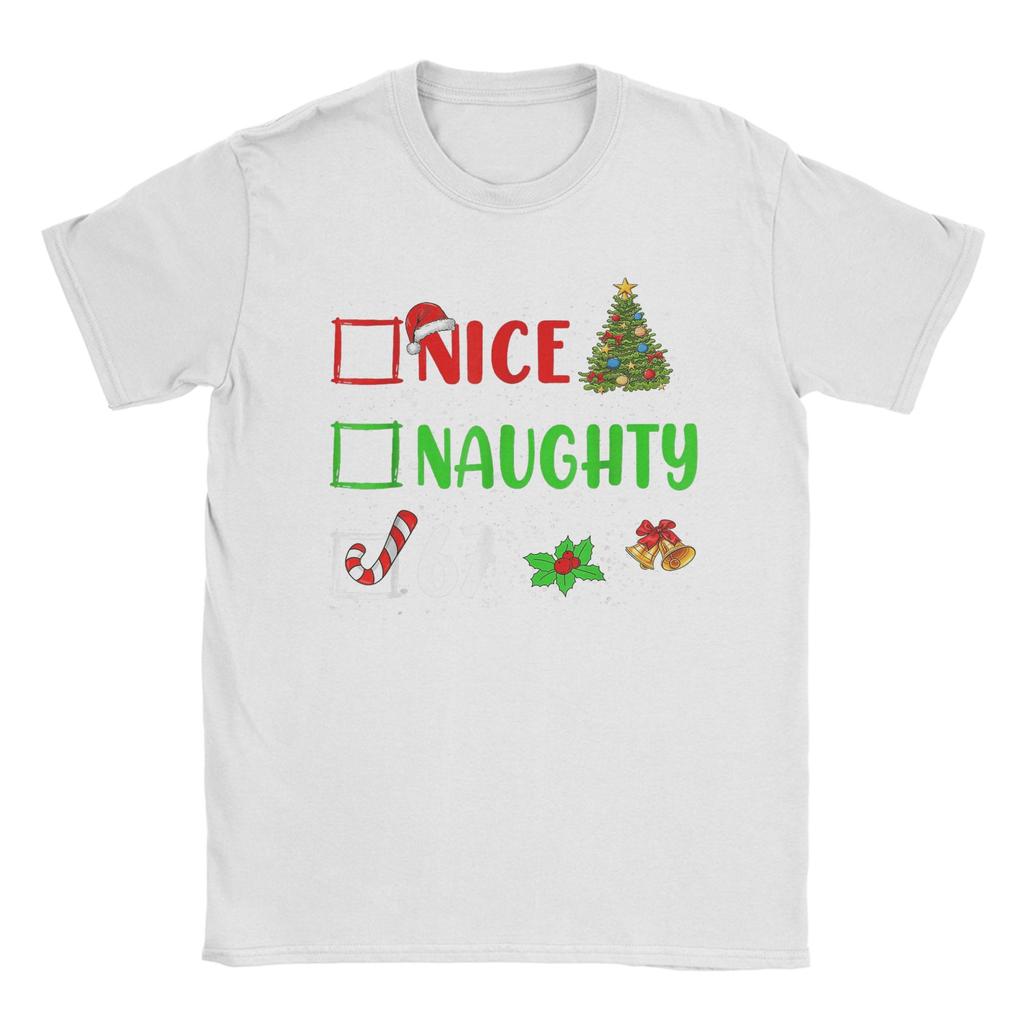 Christmas Nice Naughty 67 Meme T-Shirts for Men Crazy Cotton Tees O Neck Short Sleeve T Shirt Gift Idea Tops