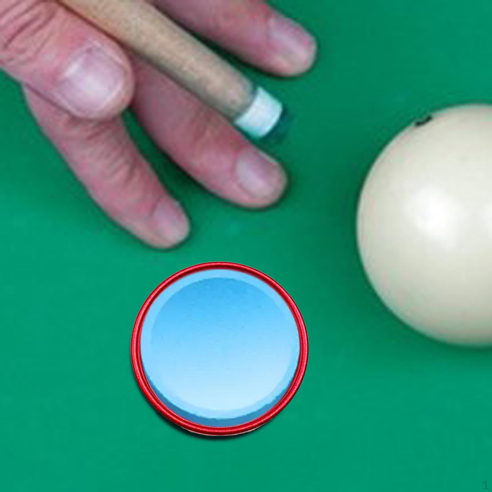 

Портативный держатель для мела для бассейна, держатель для мела для снукера, держатель для бильярдного кия красный