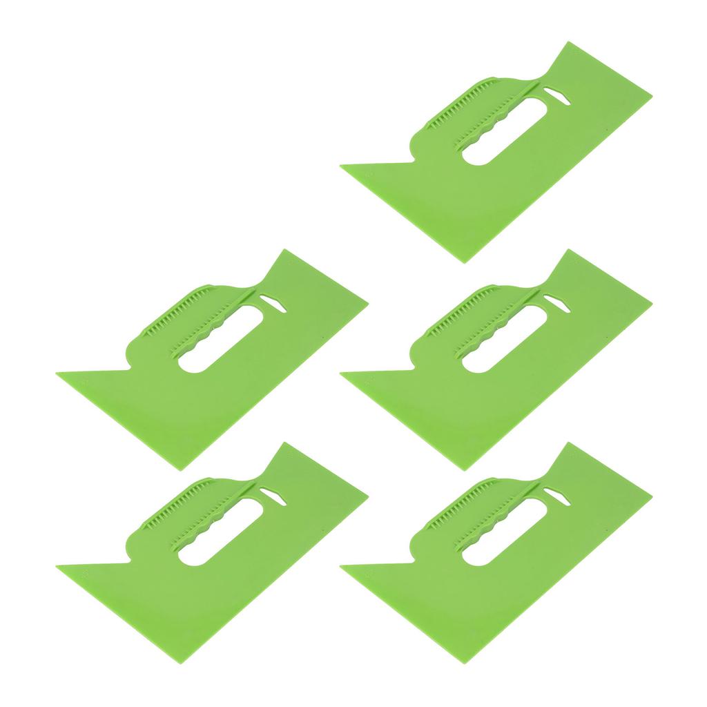 5 Stück 10 Zoll Spachtel PP Kunststoff Flexibel Mehrwinkel Farbschaber für Trockenbau Malerei