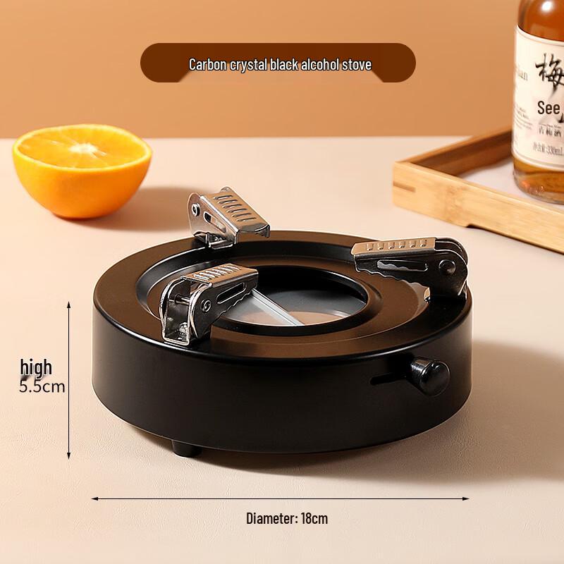 Portable Stainless Steel Alcohol Hot Pot