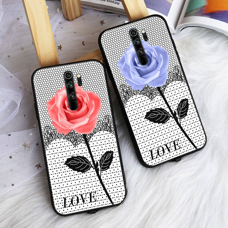 

Чехол для iPhone 15 14 12 Xiaomi Redmi Note 13C VIVO Y20 Samsung S24 FE Realme C21y OPPO A76 Flower Love