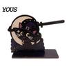 Solid Wood Roll Storage Halloween Paper Towel Holder, Wooden Skeleton/Ghost/Cat/Pumpkin/Witch Stand, Funny Party Supplies Gothic Organizer for Kitchen