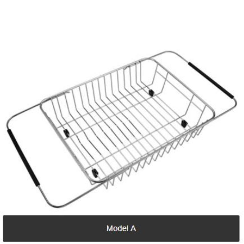 Homlly Expandable Dish Drying Rack and Utensil Holder