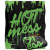 NICKELODEON Hot Mess Silky Slime Supersoft Blanket
