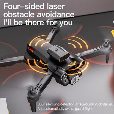 RC Drone with Camera 4K Dual Camera RC Quadcopter ESC with Function Optical Flow Obstacle Avoidance