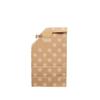 Multi-Color Kraft Paper Candy Gift Bags with Twill Design