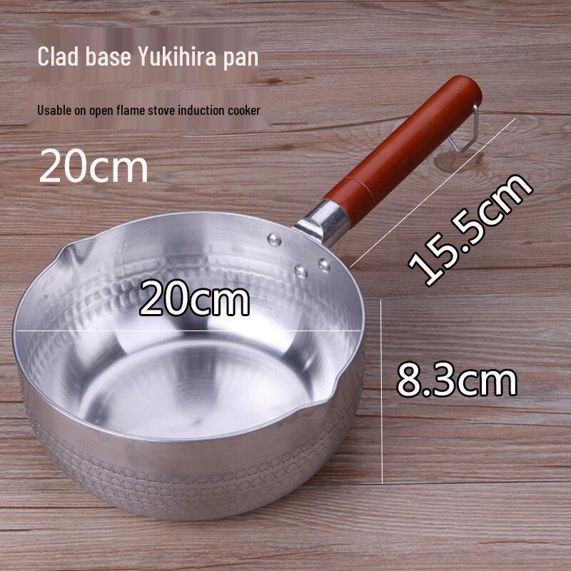 

LIEI Thickened Aluminum Instant Noodle Pot & Frying Pan