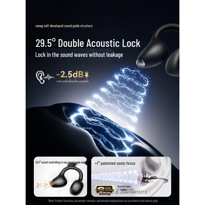 Sena F30 Ear-Clip Bluetooth Bone Conduction Headset