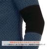 Hidamari Chomolungma Pro Long Sleeve High Neck Warm Triple Size Navy Men's Undershirt, Underwear, Sapium, Layer, M, [QMPS901]