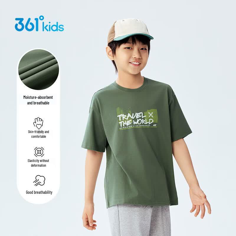 361° Boys' Summer Short Sleeve T-Shirt K52522201