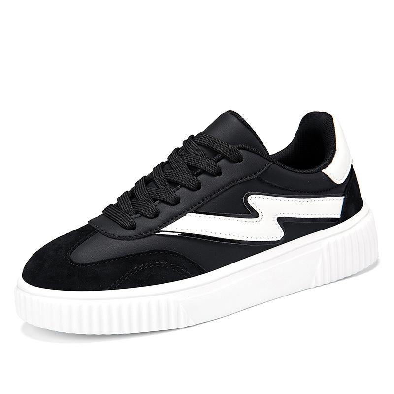 Men s and women s ultra-light niche retro lightweight soft-soled student white shoes 36