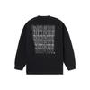 Badfive Basketball Series Casual Breathable Loose Long-Sleeve T-Shirt Men Tops Black AHSR759-4
