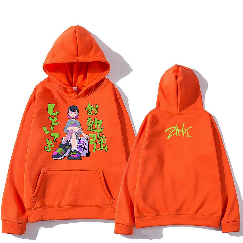 Popová kapela ZTMY ZUTOMAYO Mikiny s kapucí pro muže Podzim Zima Fleece Streetwear