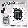 Multifunctional Piano Shape Mini Calculator Portable Pocket Office Calculator 8 Digits Student Calculator Desktop